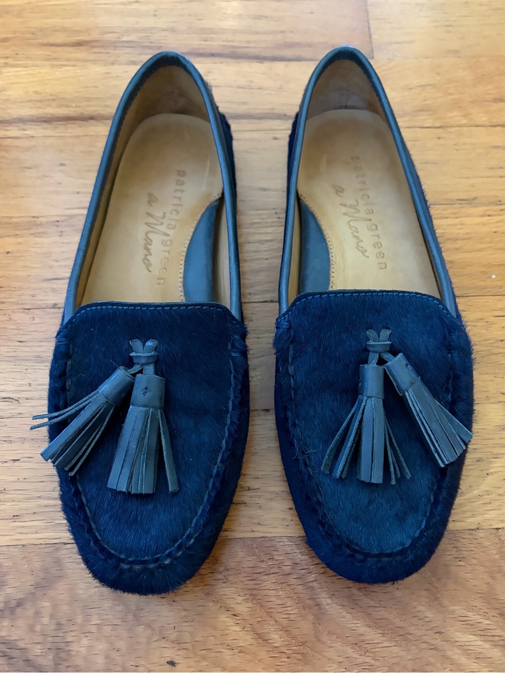 Patricia Green Collection Ricky Driving Moccasins Loafers Blue Women’s Size 6M